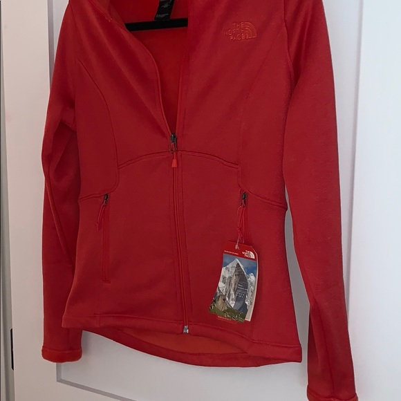 Melon Red Northface Jacket - Picture 2 of 3